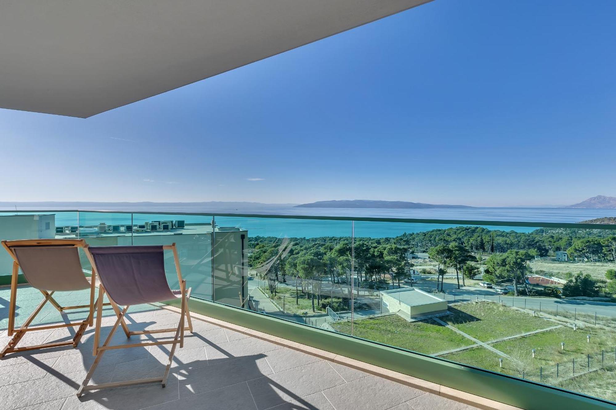 Exclusive Penthouse Big Blue With Private Jacuzzi Leilighet Makarska Eksteriør bilde