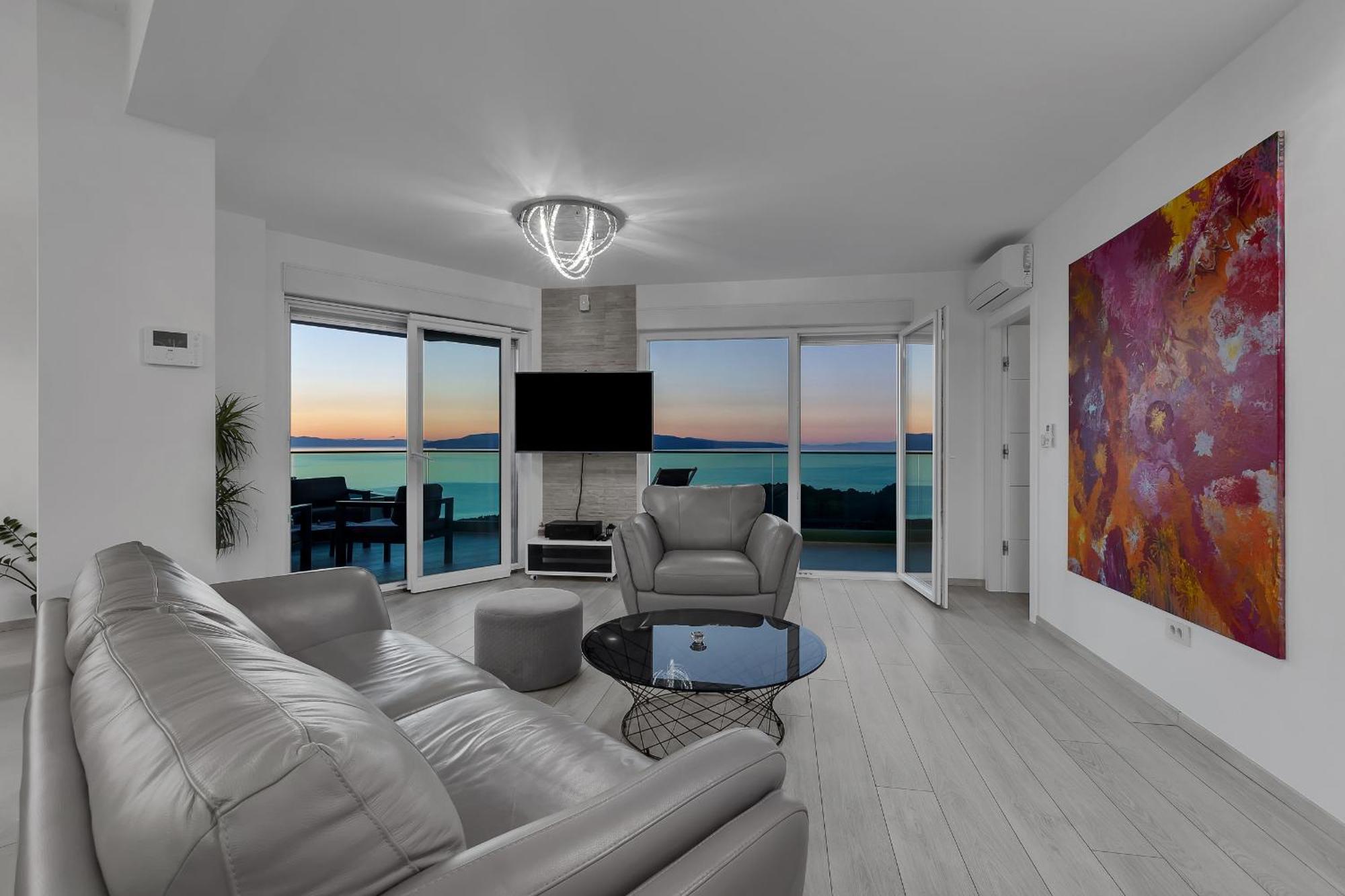 Exclusive Penthouse Big Blue With Private Jacuzzi Leilighet Makarska Eksteriør bilde