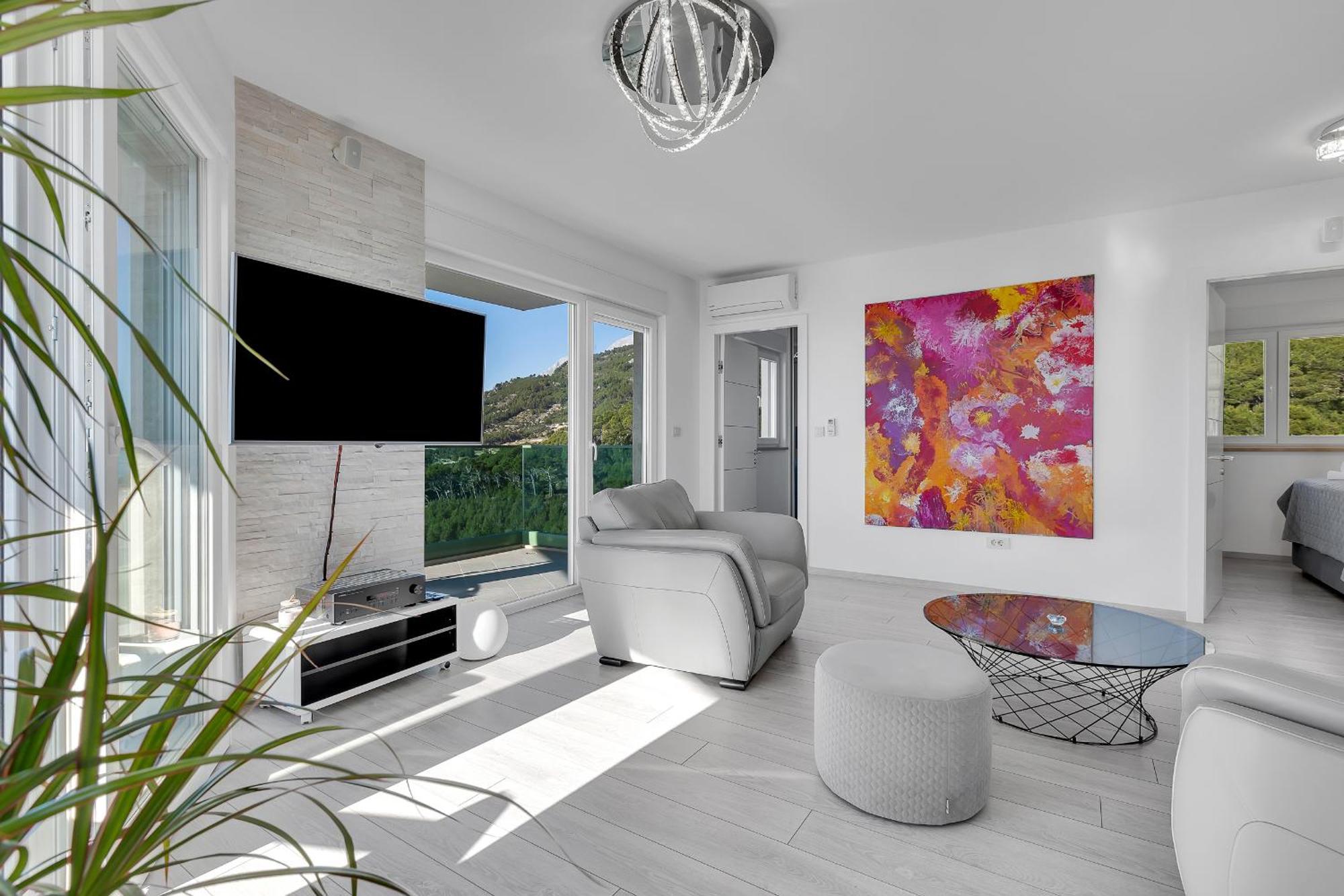Exclusive Penthouse Big Blue With Private Jacuzzi Leilighet Makarska Eksteriør bilde