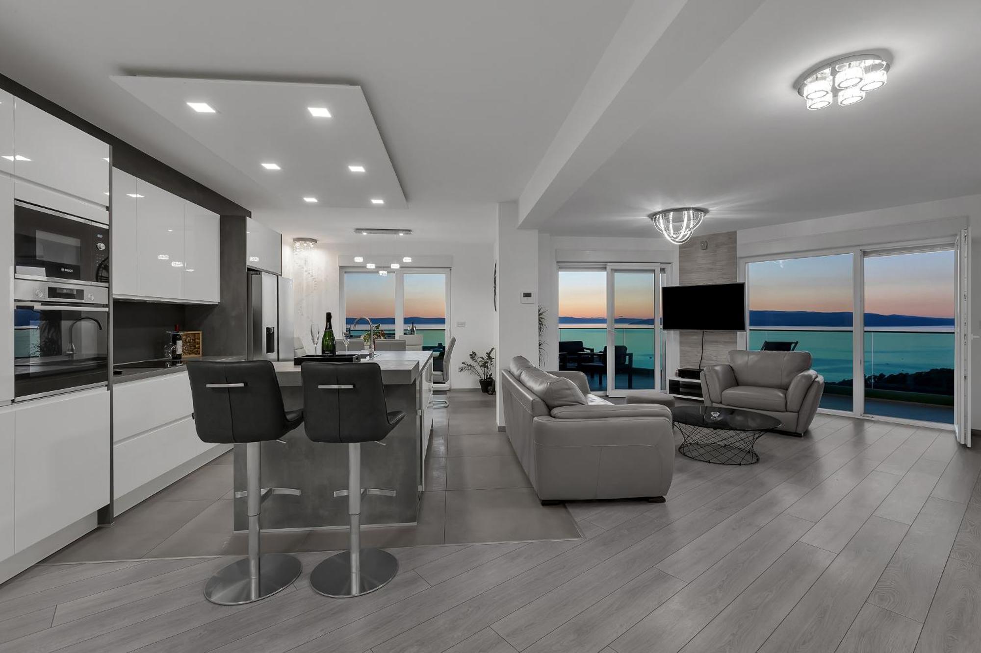Exclusive Penthouse Big Blue With Private Jacuzzi Leilighet Makarska Eksteriør bilde