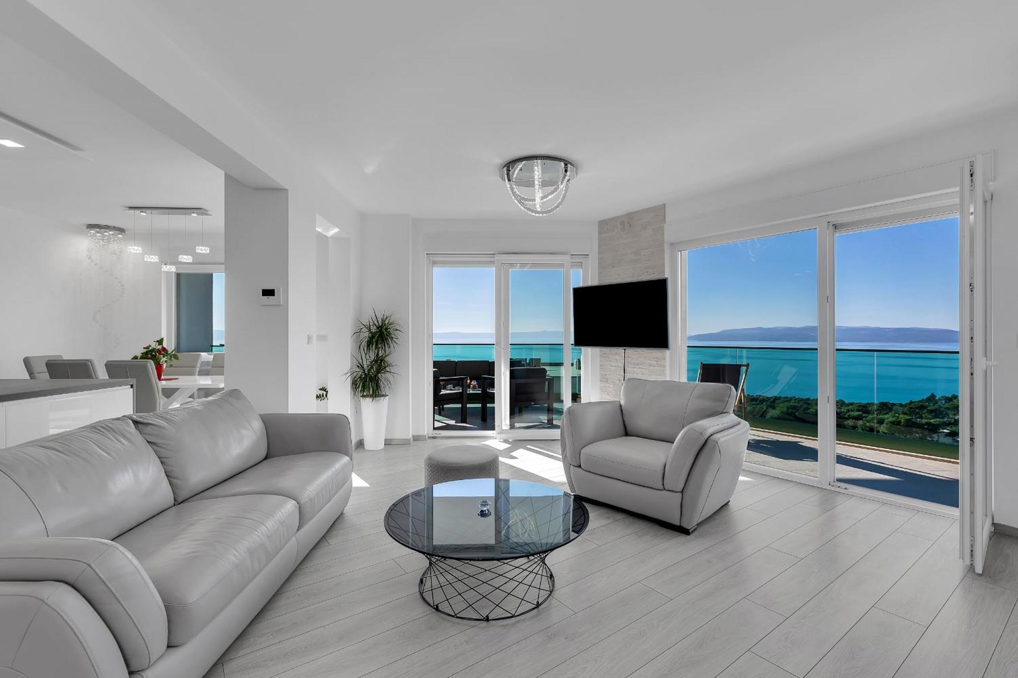 Exclusive Penthouse Big Blue With Private Jacuzzi Leilighet Makarska Eksteriør bilde